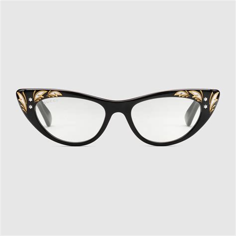 gucci cat eyes|Gucci cat eye prescription glasses.